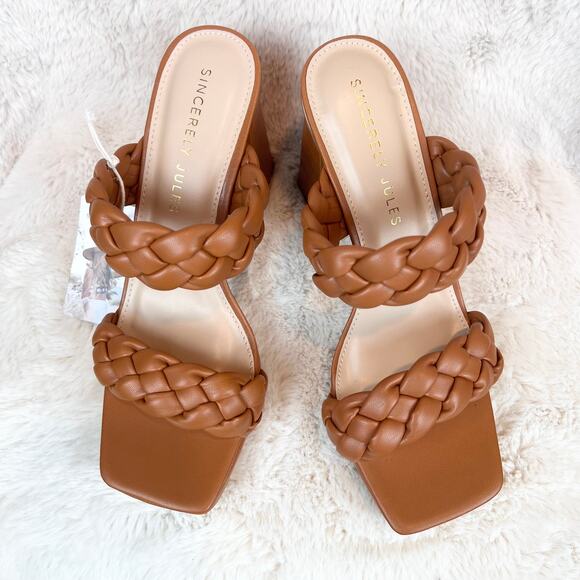 Sincerely Jules Sandals Size 9 NWT - Picture 3 of 5